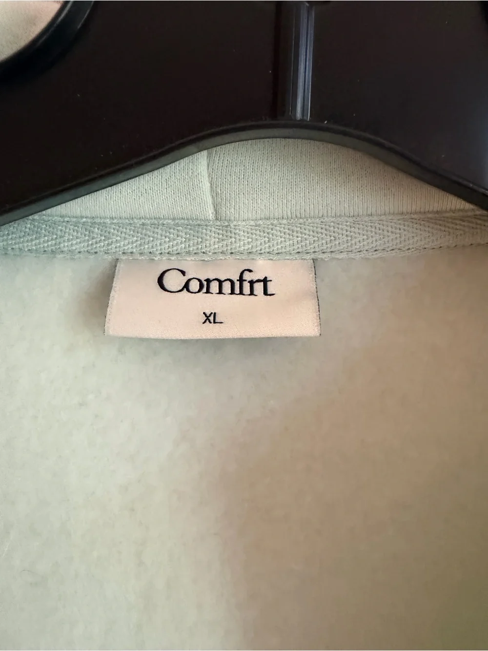 Comfort Zip-Up Hoodie Jacket in Mint - Women's Utility Jacket